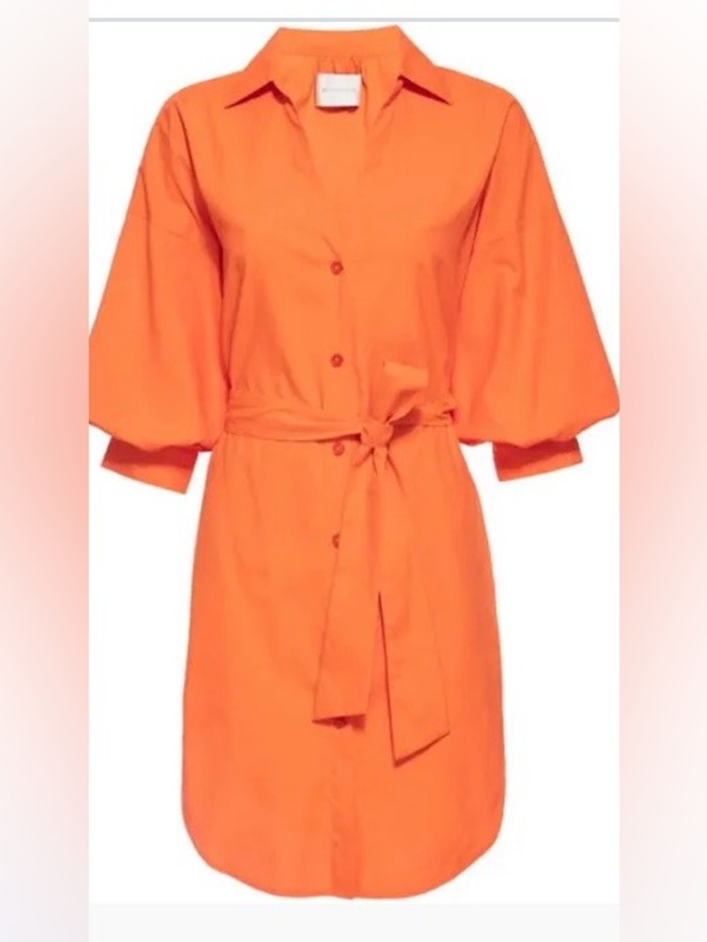 Brochu Walker Orange Dress L Pia